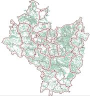 Ziemie polskie Korony w XVI w. Przestrzenna baza danych